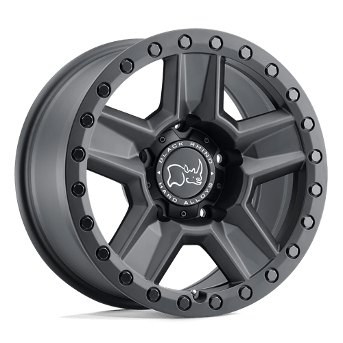 Black Rhino Hard Alloys Ravine 17X8.5 -18 Matte Black