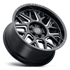 Black Rhino Hard Alloys Reaper 20X11.5 -44 Gloss Black & Milled
