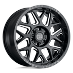 Black Rhino Hard Alloys Reaper 20X11.5 -44 Gloss Black & Milled