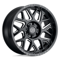 Black Rhino Hard Alloys Reaper 20X9.5 -18 Gloss Black & Milled