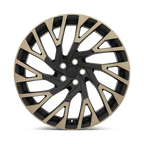 Redbourne Westminster 22X10 +37 Matte Black W/ Dtcc Face Tint
