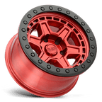 Black Rhino Hard Alloys Reno 20X9.5 -18 Candy Red W/ Black Ring & Bolt