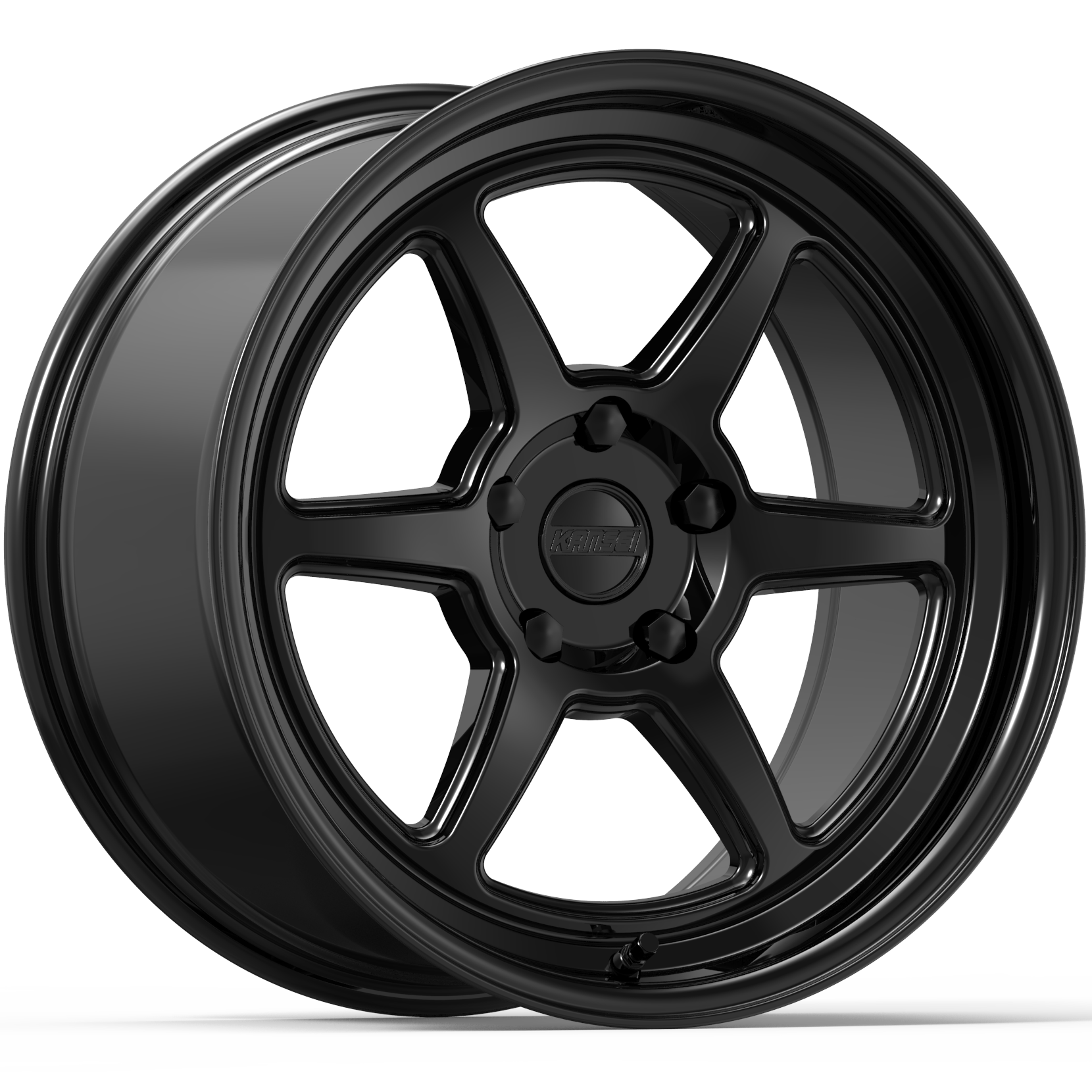 Kansei Wheel Roku 18X9 +12 Black