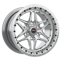 WELD Racing S81 Hd Beadlock 17X10 +5 Polished Center - Polished Shell