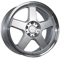 Anovia Wheels Highball 18X9.5 +35 Silver Paint W/ Machined Lip