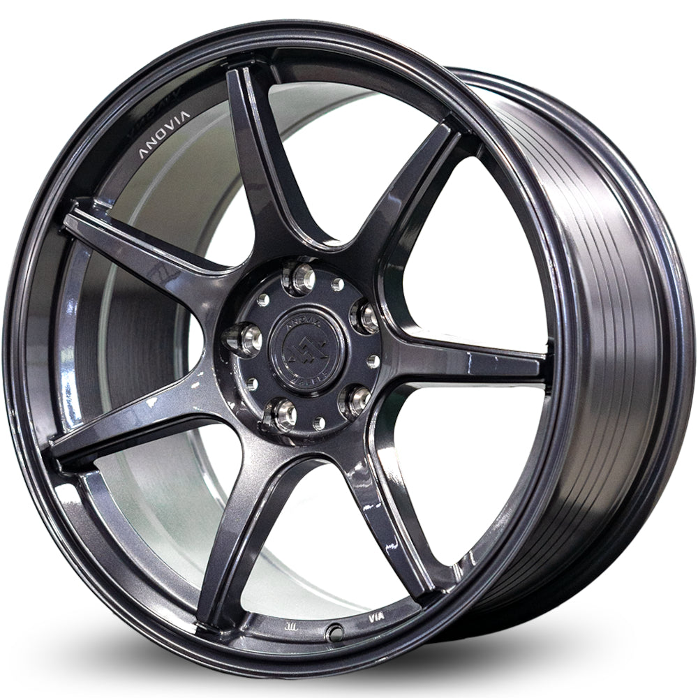 Anovia Wheels Kano 18X8.5 +35 Gunmetal
