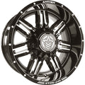 Anthem Off-Road Equalizer 20X10 -24 Gloss Black W/ Milled Edges