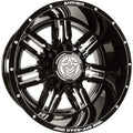 Anthem Off-Road Equalizer 20X12 -44 Gloss Black W/ Milled Edges