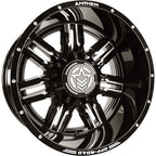 Anthem Off-Road Equalizer 20X12 -44 Gloss Black W/ Milled Edges