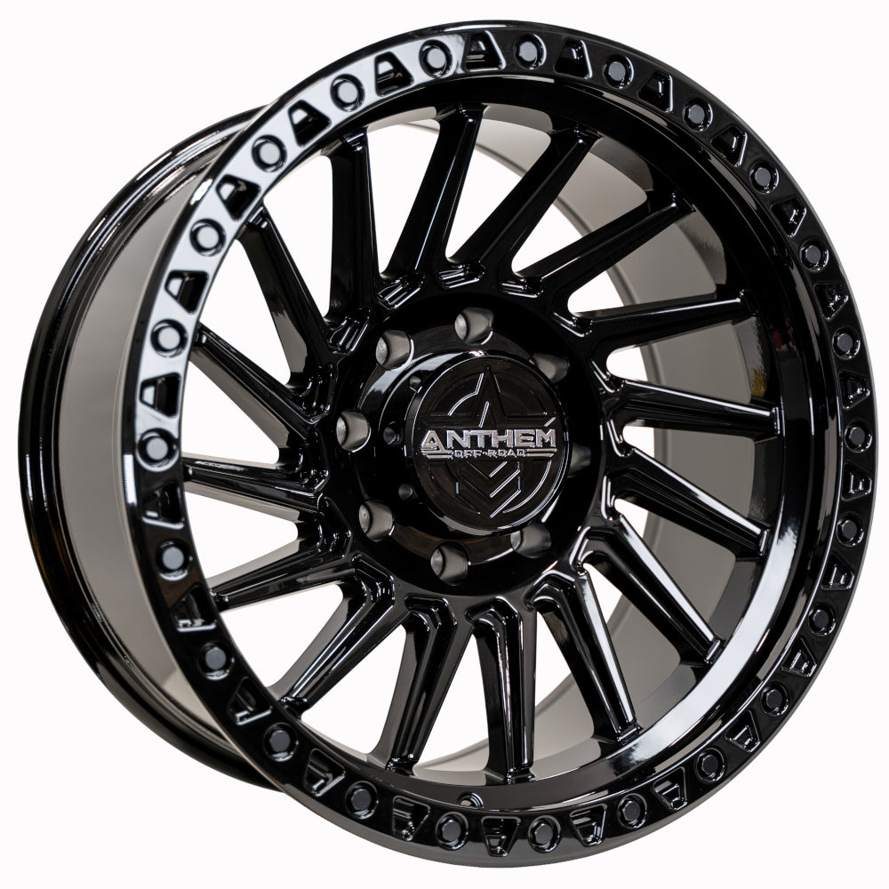 Anthem Off-Road Turbine 20X10 -24 Gloss Black