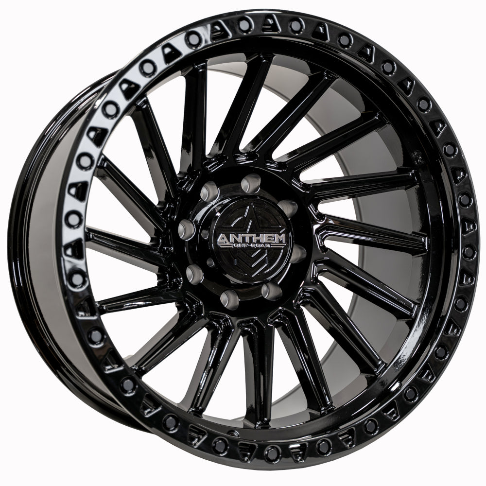 Anthem Off-Road Turbine 22X12 -44 Gloss Black