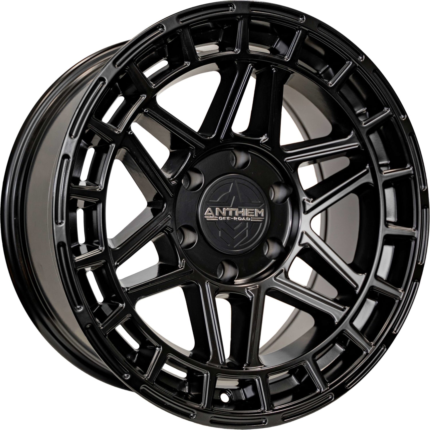 Anthem Off-Road Valor 18X9 -12 Satin Black