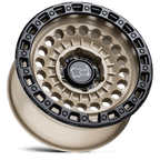 Black Rhino Hard Alloys Sentinel 17X8.5 -10 Desert Sand W/ Black Ring
