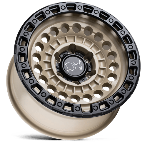 Black Rhino Hard Alloys Sentinel 17X8.5 -18 Desert Sand W/ Black Ring