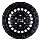 Black Rhino Hard Alloys Sentinel 17X8.5 +0 Matte Black