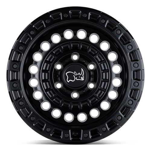 Black Rhino Hard Alloys Sentinel 17X8.5 +0 Matte Black