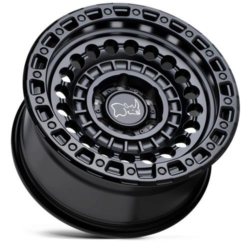 Black Rhino Hard Alloys Sentinel 17X8.5 +0 Matte Black