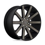 Dub 1Pc S121 Shot Calla 22X10.5 +35 Matte Black Double Dark Tint