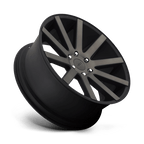 Dub 1Pc S121 Shot Calla 22X9 +38 Matte Black Double Dark Tint