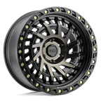 Black Rhino Hard Alloys Shredder 20X9.5 +12 Matte Black W/ Mach Dark Tint