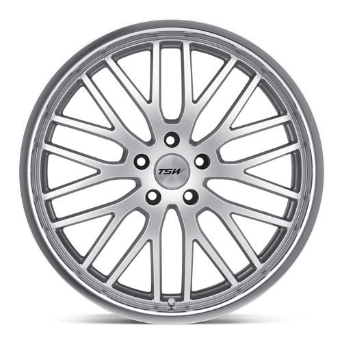Tsw Snetterton 18X8 +40 Hyper Silver W/ Mirror Cut Lip