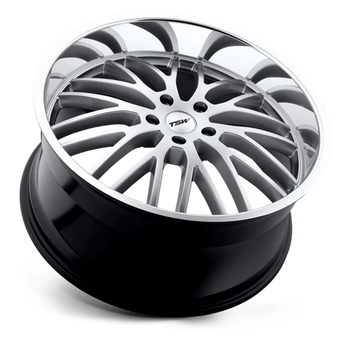 Tsw Snetterton 17X8 +40 Hyper Silver W/ Mirror Cut Lip