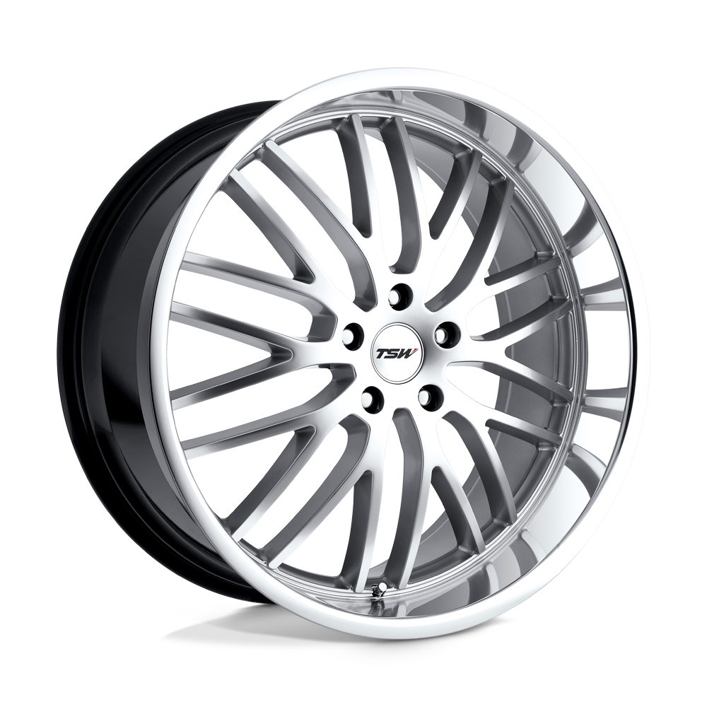 Tsw Snetterton 18X8 +40 Hyper Silver W/ Mirror Cut Lip