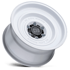 Black Rhino Hard Alloys Solid 17X9.5 -12 Gloss White