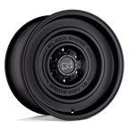 Black Rhino Hard Alloys Solid 17X9.5 -12 Matte Black