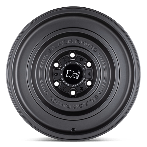 Black Rhino Hard Alloys Solid 17X9.5 -18 Matte Gun Black