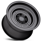 Black Rhino Hard Alloys Solid 17X9.5 -18 Matte Gun Black