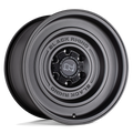 Black Rhino Hard Alloys Solid 17X9.5 -12 Matte Gun Black