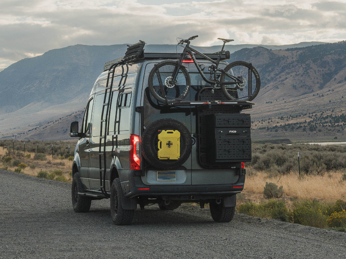 Sprinter Van Rear Door Platform + 180 Hinges