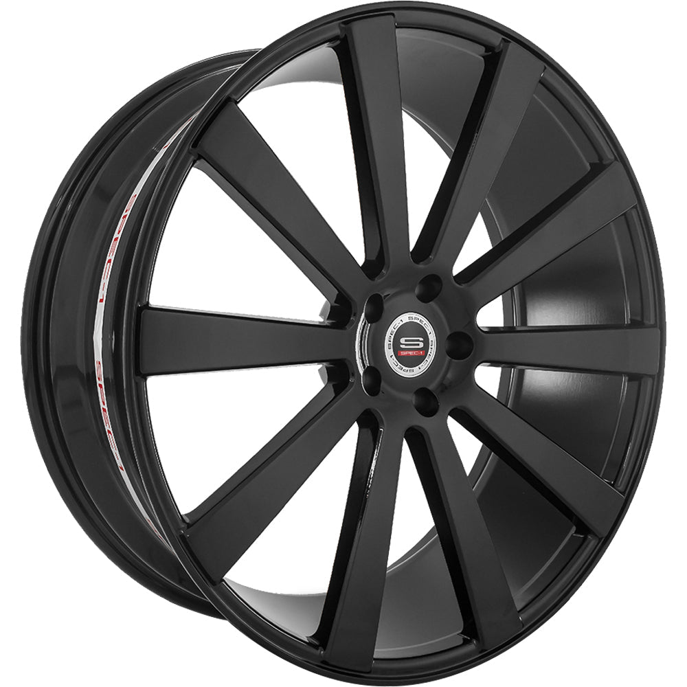 Spec-1 SPL-002 20X10.5 +42 Gloss Black