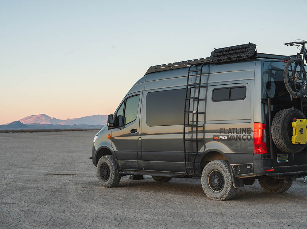 Sprinter Side Ladder , Wheel Wrap