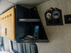 Right Hand Angled Shelf - Black