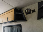 Left Hand Shallow Angled Shelf - Black