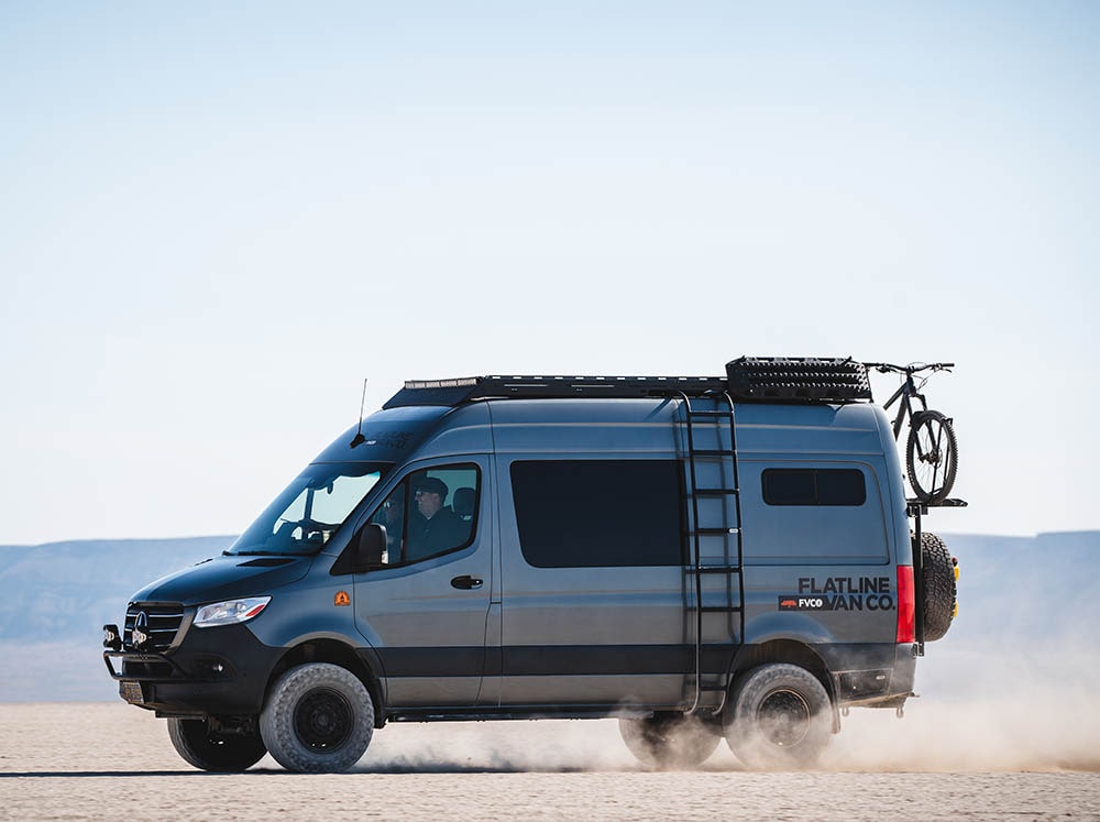 Sprinter Side Ladder , Wheel Wrap