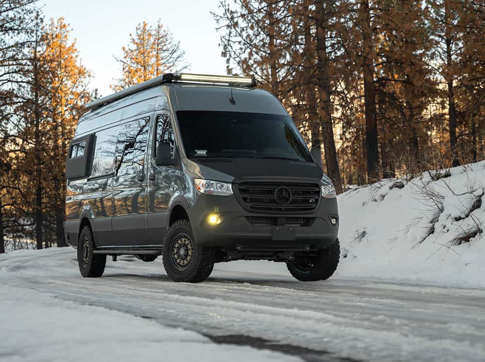 Sprinter 170" High Roof Low Pro + F80 Kit