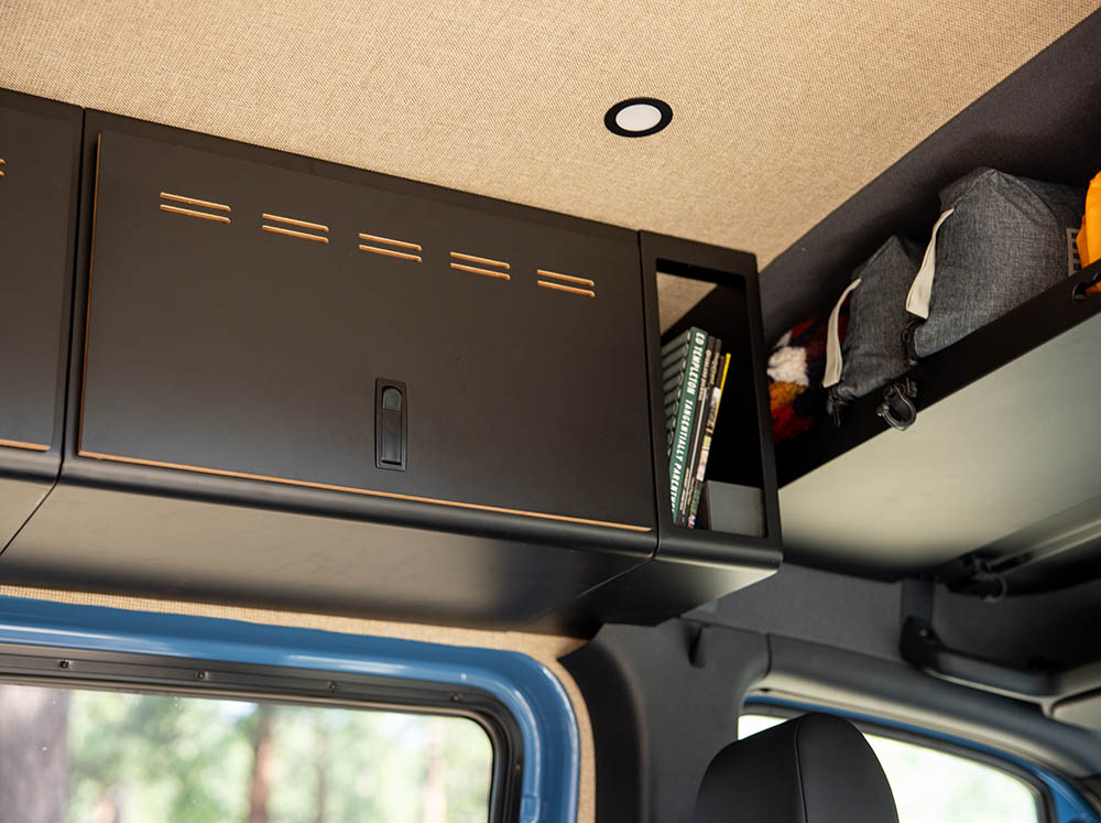 6" Open Shelf - Black