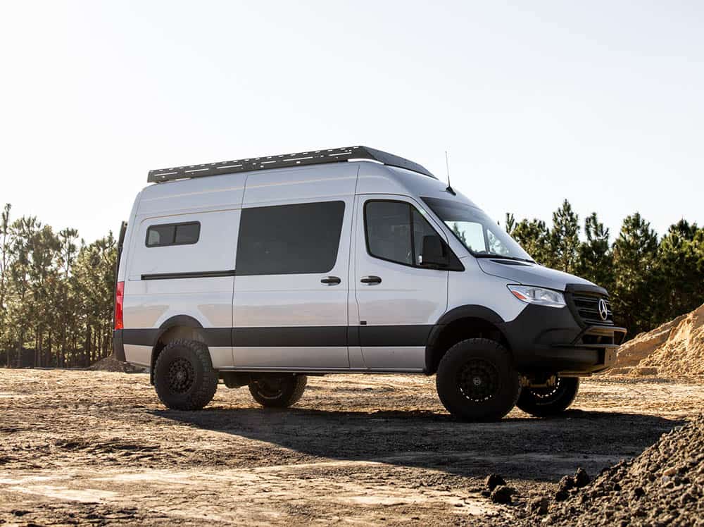 Sprinter Van Standard Roof Rack , 144" High Roof