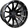 Anthem Off-Road Talon 20X12 -44 Satin Black