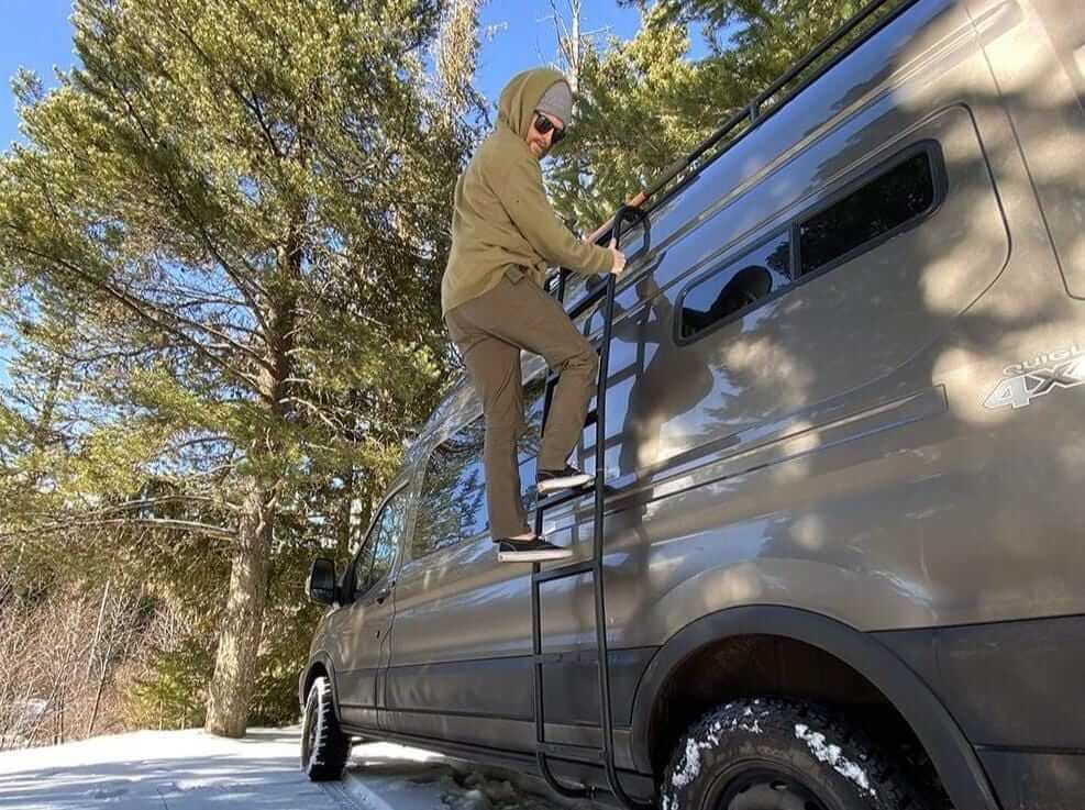 Transit Van Side Ladder , High Roof