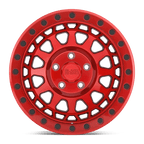 Black Rhino Hard Alloys Primm 18X9.5 -12 Candy Red W/ Black Bolts