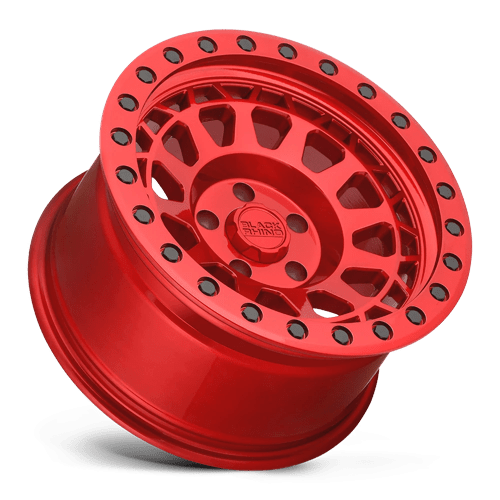 Black Rhino Hard Alloys Primm 17X9 -12 Candy Red W/ Black Bolts