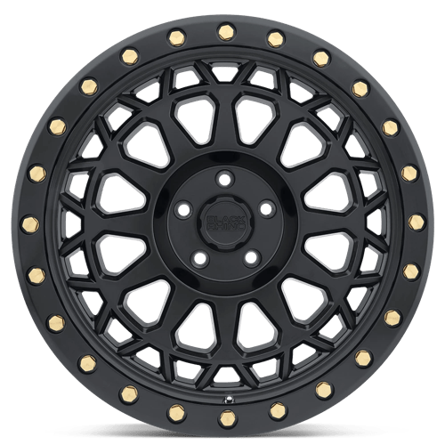 Black Rhino Hard Alloys Primm 20X9.5 +0 Matte Black W/ Brass Bolts