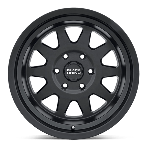 Black Rhino Hard Alloys Stadium 17X8 +35 Matte Black