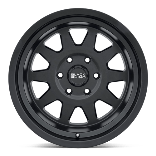 Black Rhino Hard Alloys Stadium 17X8 +45 Matte Black