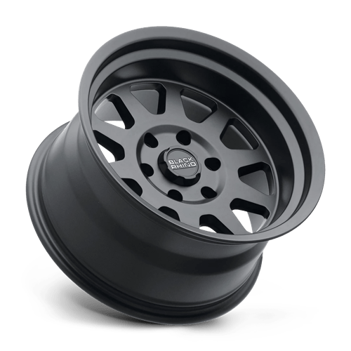 Black Rhino Hard Alloys Stadium 17X9 +12 Matte Black