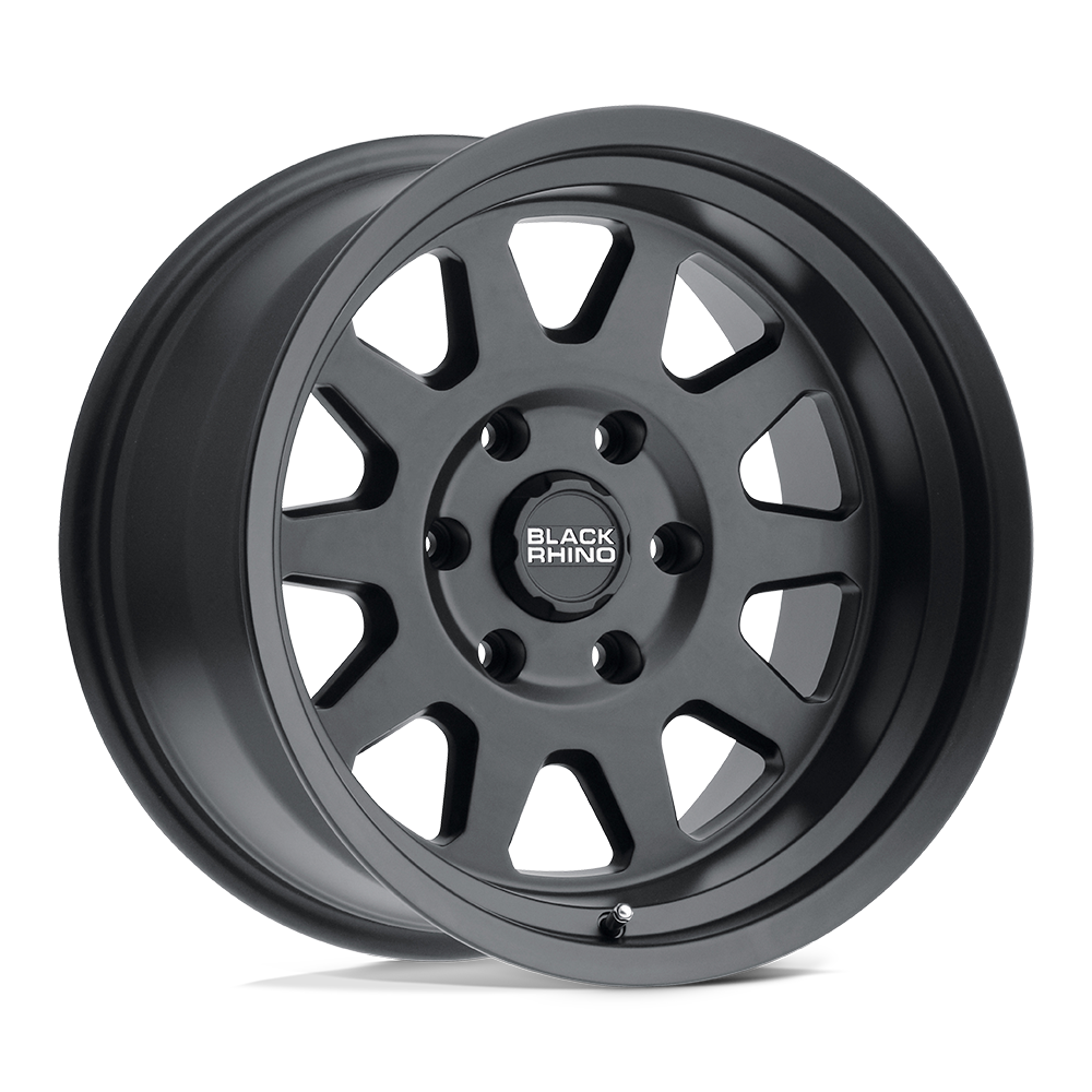 Black Rhino Hard Alloys Stadium 16X8 -10 Matte Black